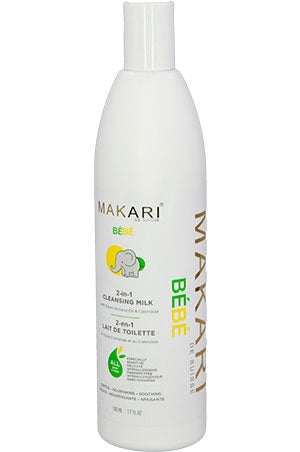 MAKARI 2-IN-1 Bebe Cleansing Milk (17 oz), Sareya Beauty supply store, Hair store, Body care products, Hair care products